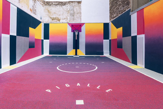 PARIS BASKETBALL PLAYGROUND on Behance