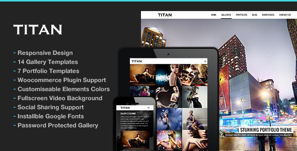 Photography WordPress Themes