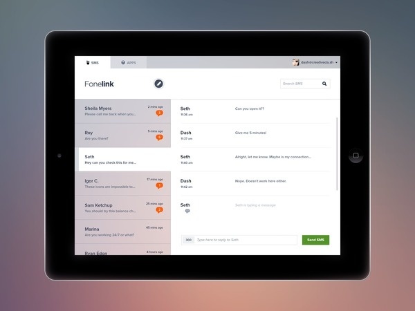 Full view #tabs #design #ui #tablet