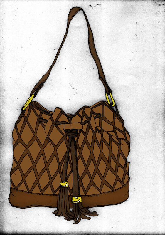 London handbag #handbag #london #illustration