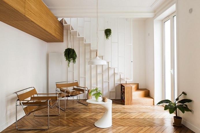 The Apartment of Carole and Robin by Les Ateliers Tristan & Sagitta