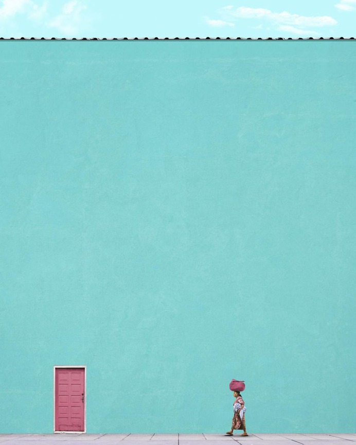 Colorful and Minimalist Architecture Photography by Matías Celis Areco