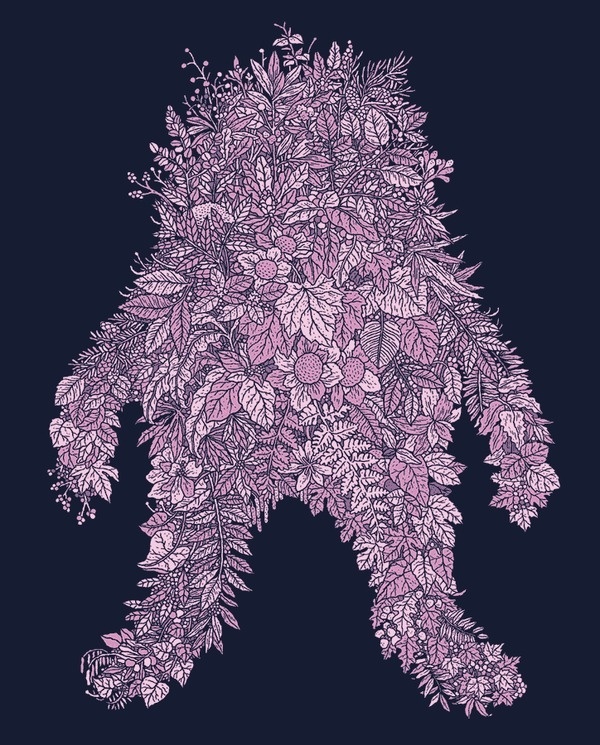 Page from By This You Shall Know HHim by Jesse Jacobs #illustration #leaves #leaf