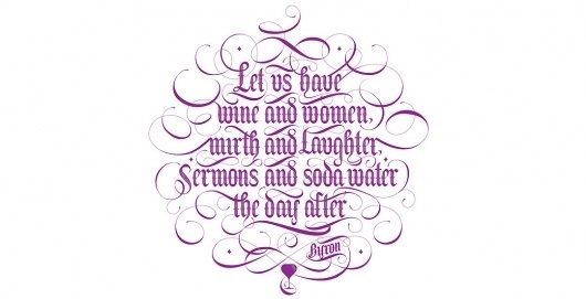Sean Freeman // The Guardian Romantic Poets #typography