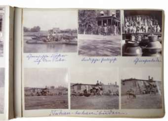 Photo album of trip to China of the German envoy, Dr. Paul Eckardt 1902/03.