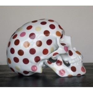 Skull Polka dot by NooN #skull #art