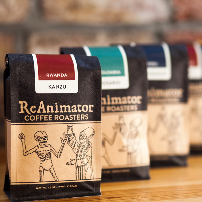 #reanimator #philadelphia #coffee #packaging