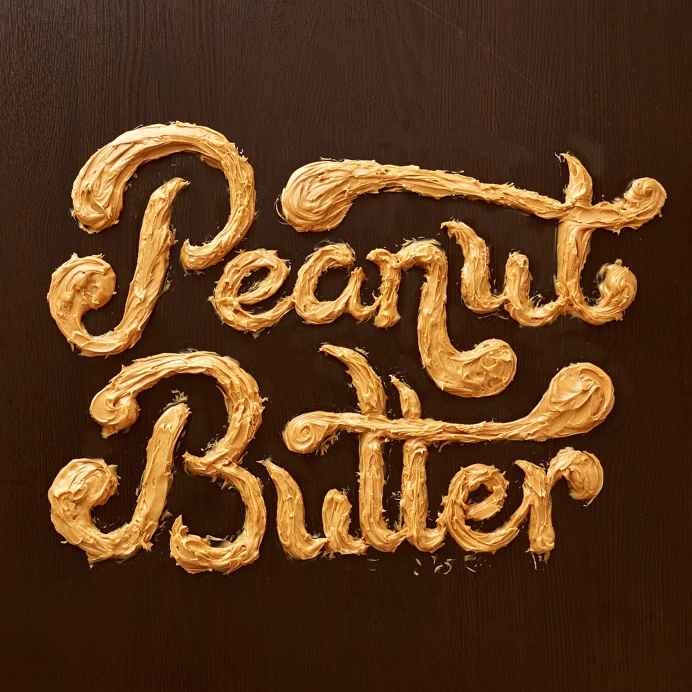 General Mills Cereals, peanut butter, food, lettering