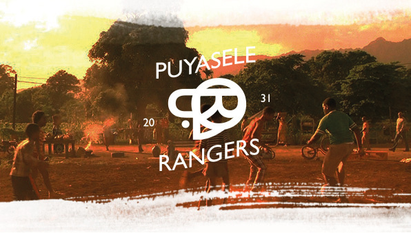 puyasele rangers #africa #design #orange #soccer #vintage #sunset #typography