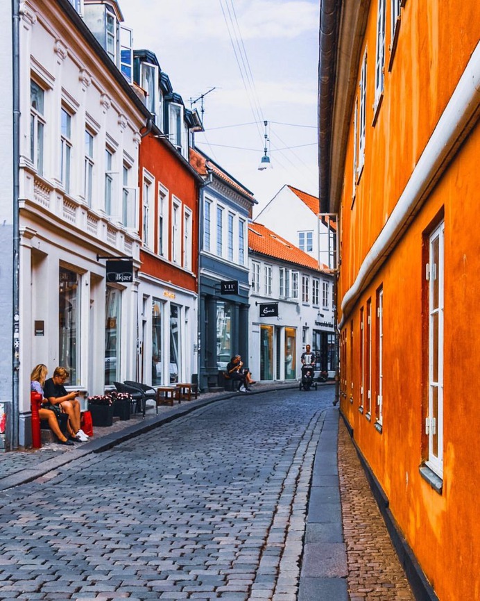 Colorful Architecture and Street Photography in Denmark by Adam Brosbøl