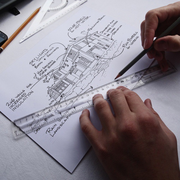 Blueprint realistic presentation Free Psd. See more inspiration related to Mockup, Template, Web, Presentation, Website, Mock up, Drawing, Templates, Website template, Draw, Mockups, Blueprint, Up, Web template, Realistic, Real, Web templates, Mock ups, Mock and Ups on Freepik.