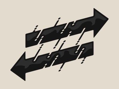 Dribbble - For All by Diego Gouvêa #arrows #illustration #clothing #apparel