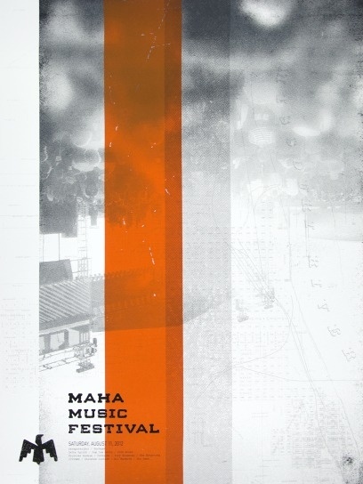 Maha Music Festival Logo #maha #logo #festival #branding