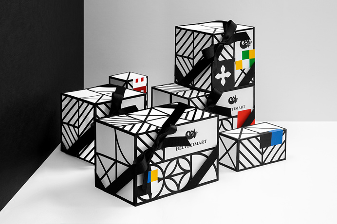 Branding & packaging for Helvetimart by Anagrama