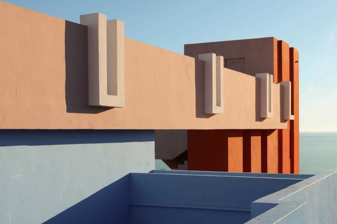 Aesthetic and Color Pop Architecture Photos by Tekla Evelina Severin