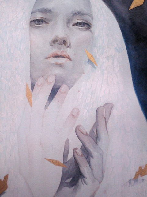 Sneak Preview of Tran Nguyen and Stella Im Hultberg's "Borrowed Memories" | Hi Fructose Magazine #portrait