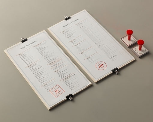 Design Work Life » cataloging inspiration daily #of #stamps #menu #end #work