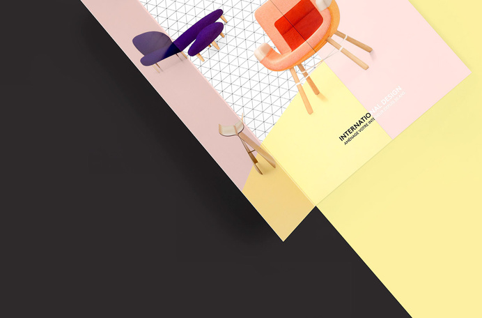 international design 20 years promotion card furniture interior minimal beautiful design designblog www.mindsparklemag.com