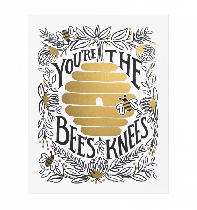 A favorite print from one of the most well-known contemporary stationers, Anna Bond, of Rife Paper Co. #stationery #AnnaBond #RiflePaperCo