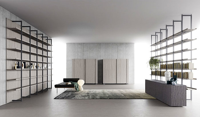 Segni Living Collection as a Modular Architecture for Living Area - InteriorZine