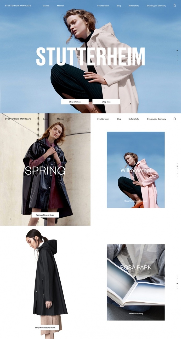 Stutterheim Raincoats - Mindsparkle Mag - Stutterheim is a luxury fashion design brand producing raincoats, awarded as site of the day sotd