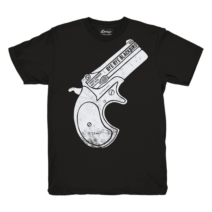 Bye Bye Blackbird #graphicdesign #design #print #t-shirt #guns #tee #fashion