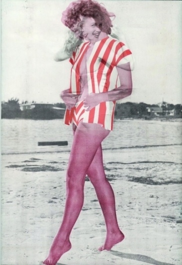 Troels Flensted #girl #monroe #exposure #double #beach #marilyn
