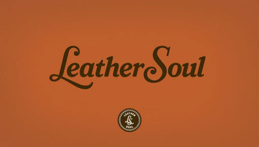 design work life » cataloging inspiration daily #logo #orange #leather #black