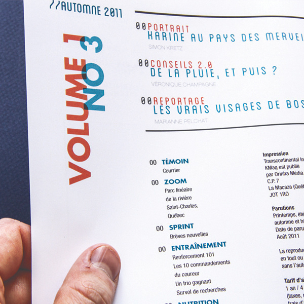KMAG #pied #run #edition #kmag #print #design #health #running #jogging #sport #course #editorial #magazine