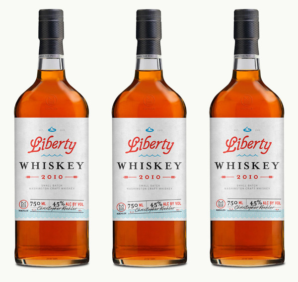 Liberty and the Persuit of Kyle Gabouer Design #packaging #whiskey #bottle