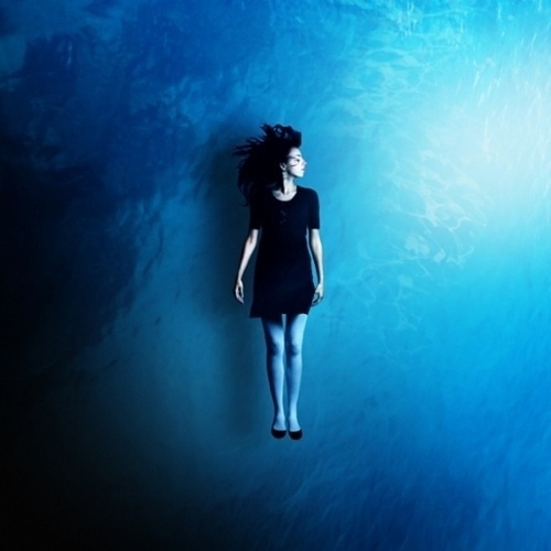 Tumblr #female #blue #photography #art