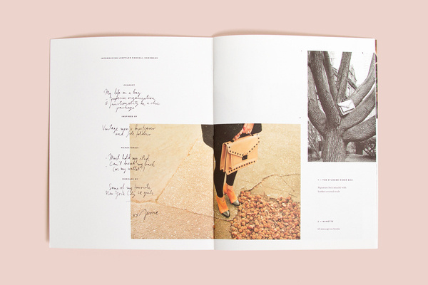 Loeffler Randall Brand Identity | RoAndCo Studio #layout #typography
