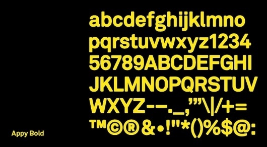 Appy - Independent #daly #jack #appy #typography