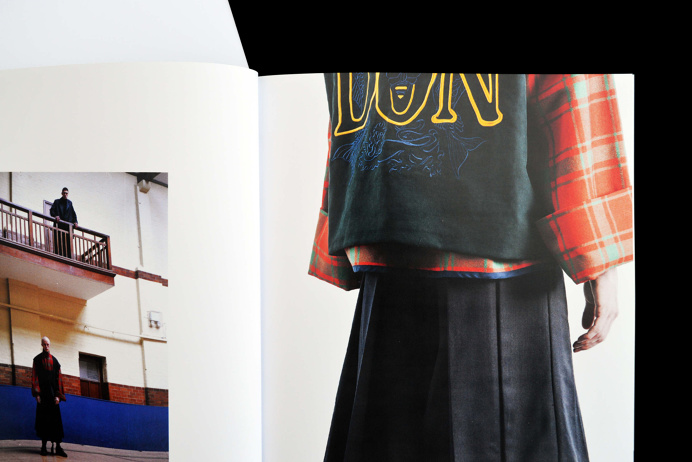 Charlotte McDonald - Luke Dodridge #publication #book #fashion #lookbook #black #white #typography #design