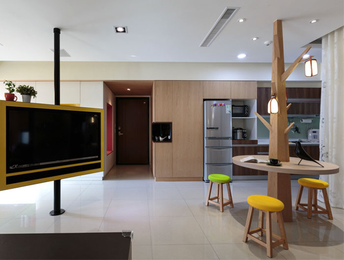 Comfortable Practical and Welcoming Apartment in Taiwan - #decor, #interior, #homedecor, home decor, interior design
