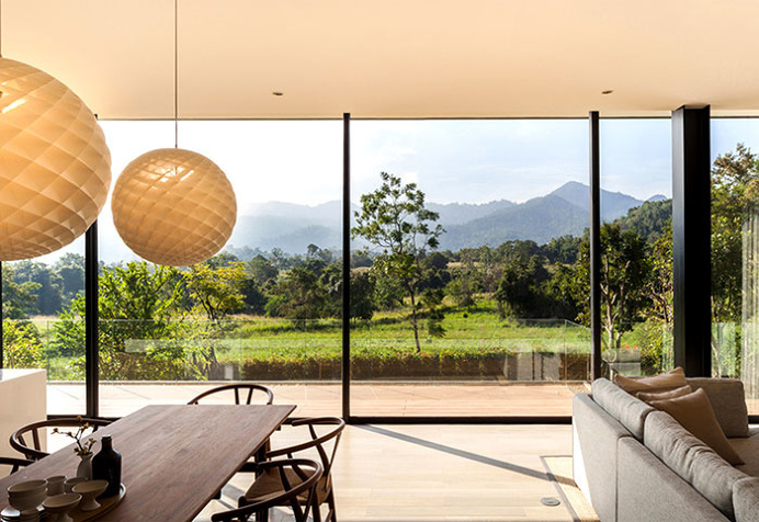 Akas Villa Sits on the Borders of Khao Yai National Park - InteriorZine