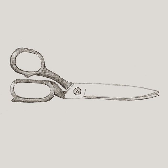 #Tailor#scissor Button - As #fashion #designer I have a love for #craft and those #tools which are developed over #time.