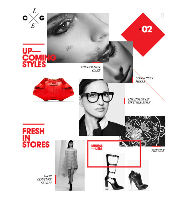 The Collage - Tablet App | Abduzeedo Design Inspiration #app #the #collage #tablet