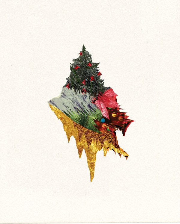 Gleðileg jól 2011 on Behance #collage
