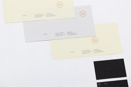 Zé Studio #ze #print #design #z #identity #studio #stationery #logo