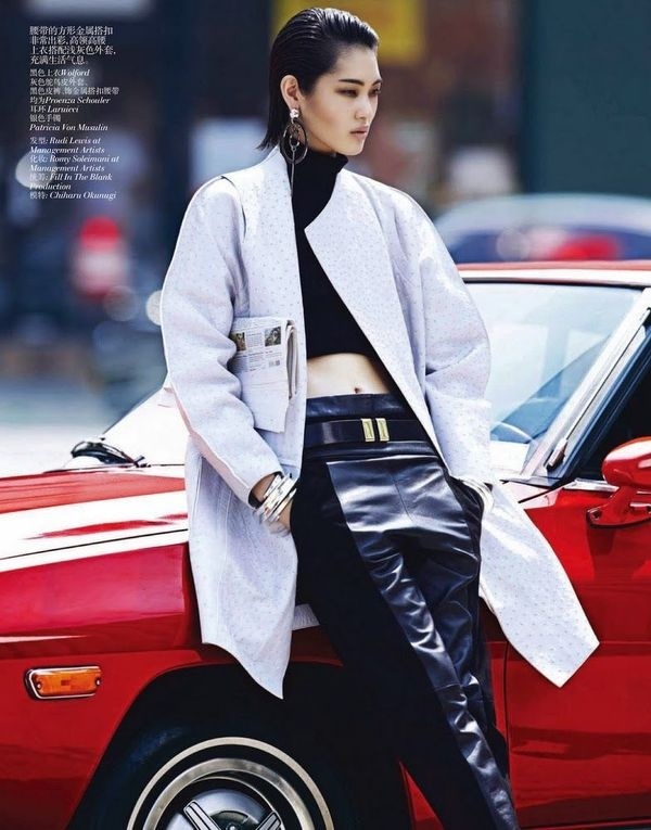 CHIHARU OKUNUGI BY LACHLAN BAILEY FOR VOGUE CHINA #fashion #vogue #china #proenza