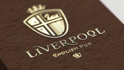 Liverpool English Pub | Identity Designed #logo #identity #collateral #branding