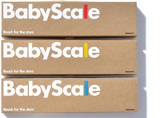Work: Babyscale | Astrid Stavro #packaging #design #graphic #typeface #logo