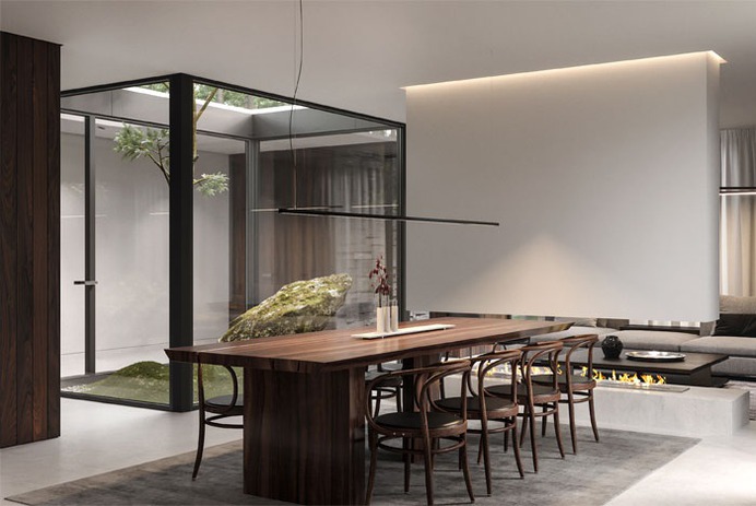 Forest House by Bezmirno Architects - InteriorZine