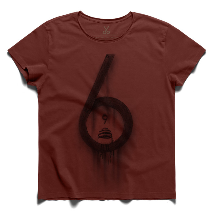 #dokuz alti #claretred #tee #tshirt #bukowski #nine #six #drawing #charcoal #businness