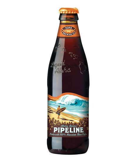 Kona Pipeline Porter Bottle #beer #lable #bottle