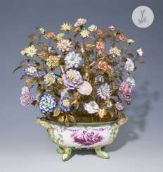 Baroque Splendour-Panel Attachment. MEISSEN 1763-1773, #Sets #Teasets #Porcelainsets #Antiqueplates #Plates #Wallplates #Figures #Porcelainfigurines #porcelain