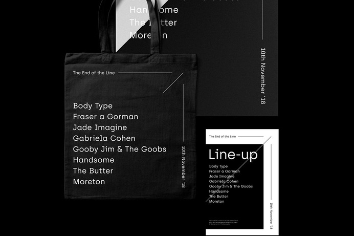 The End Of The Line Festival - Mindsparkle Mag Hugedayz designed the brand concept of The End of the Line Festival: a free street festival which aims to showcase and celebrate the unique Brisbane precinct of Woolloongabba. #logo #packaging #identity #branding #design #color #photography #graphic #design #gallery #blog #project #mindsparkle #mag #beautiful #portfolio #designer