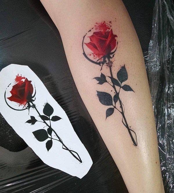 120+ Meaningful #Rose #Tattoo Designs