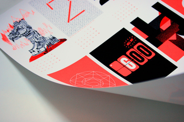 calendar 2013 on Behance #illustration #calendar #screenprint